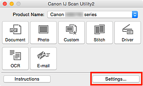 Imagen: IJ Scan Utility